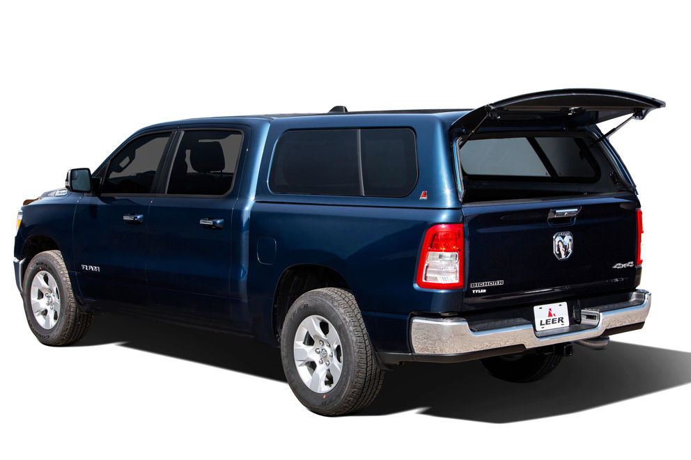 100XL Bedslide RAM 2020 Blue 3 4 Rear Drvr Open Whbg